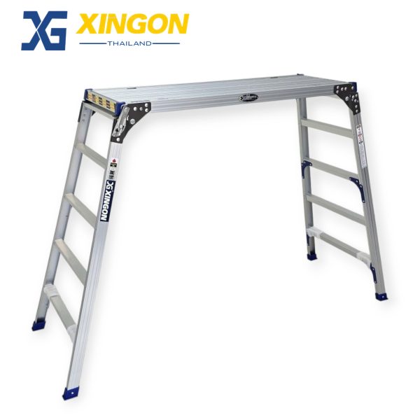 บันไดนั่งร้านอลูมิเนียม4+4ขั้น XG-1184A120 - Image 3