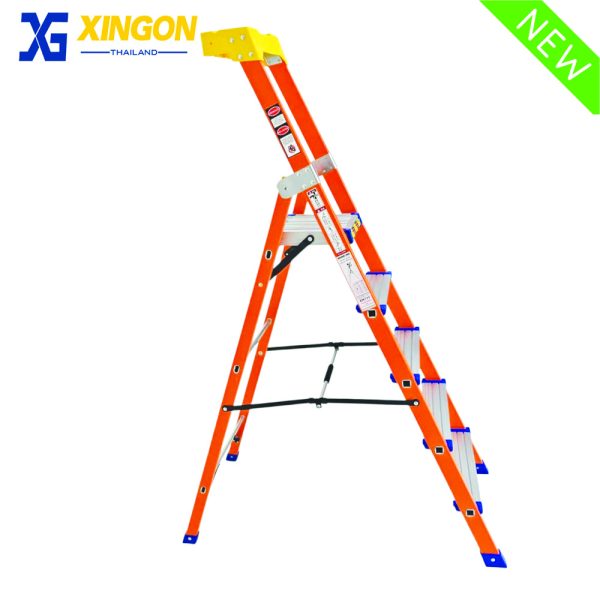 บันไดไฟเบอร์กลาสแพลตฟอร์ม5ฟุต XG-337F5 - Image 2