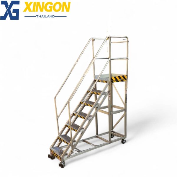 บันไดอลูมิเนียมติดล้อ7ขั้น XG-151D180 - Image 2
