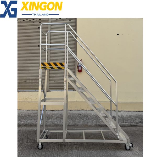 บันไดอลูมิเนียมติดล้อ7ขั้น XG-151D180 - Image 5