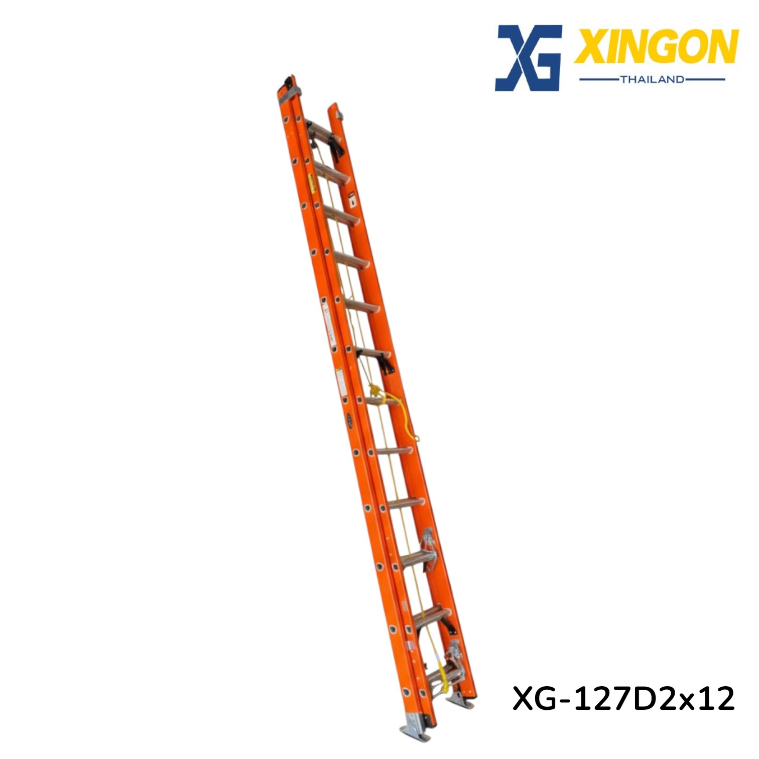 บันไดไฟเบอร์กลาส2ตอนเลื่อน 10 ฟุต XG-127D2x10