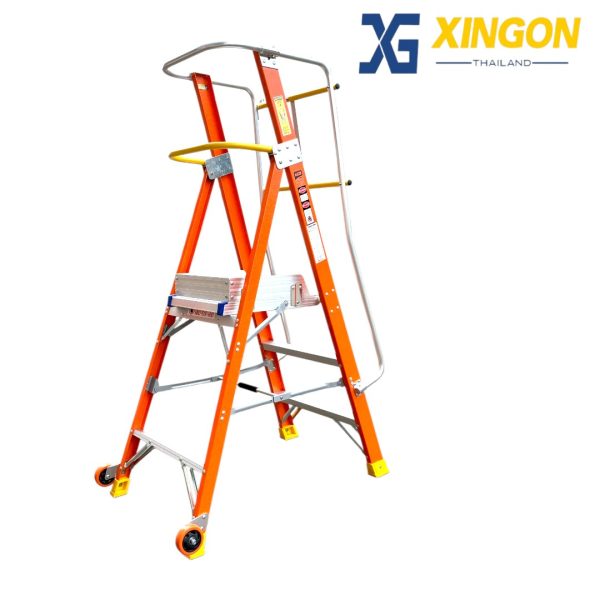 บันไดไฟเบอร์กลาสแพลตฟอร์ม3ฟุต XG-152FD3 - Image 9