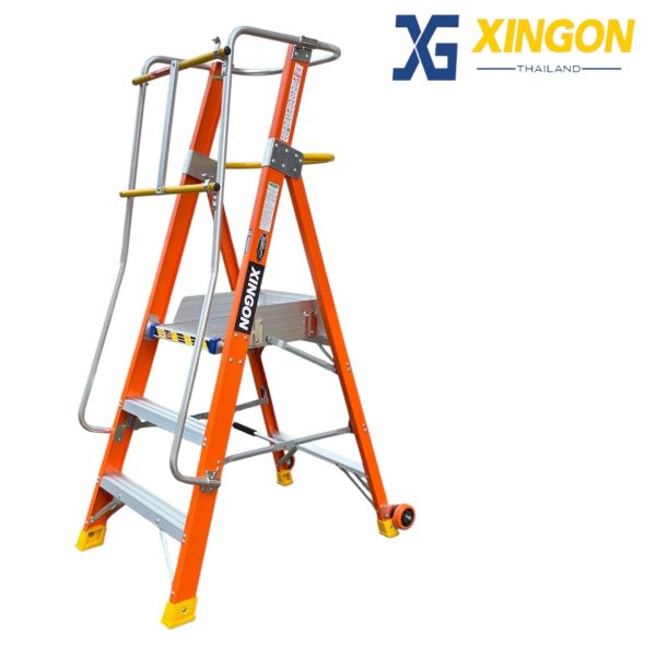 บันไดไฟเบอร์กลาสแพลตฟอร์ม3ฟุต XG-152FD3 - Image 6