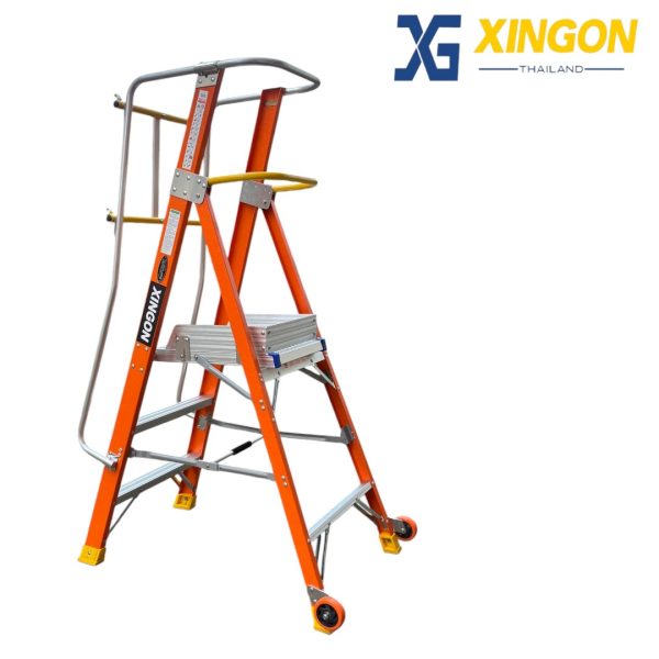 บันไดไฟเบอร์กลาสแพลตฟอร์ม3ฟุต XG-152FD3 - Image 8